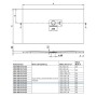 Villeroy & Boch Squaro Infinity Duschwanne 140 x 90 cm