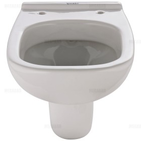 Duravit D-Code WC sospeso compatto a scarico corto