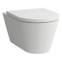 LAUFEN Kartell Spülrandloses Wand-WC, Tiefspüler