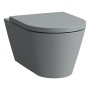 LAUFEN Kartell Spülrandloses Wand-WC, Tiefspüler