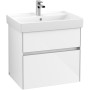 Villeroy & Boch Collaro Schrankwaschtisch 65 cm mit Überlauf, 1 Hahnloch