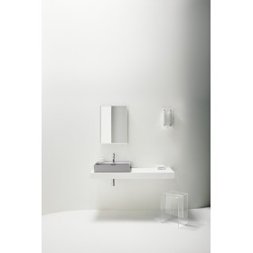 Lavabo d'appoggio LAUFEN Kartell 60 x 46 cm, con 1 foro per rubinetto