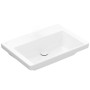 Villeroy & Boch Subway 3.0 Schrankwaschtisch 65 cm, ohne Hahnloch, ohne Überlauf