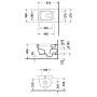 Duravit ME by Starck Wand-WC