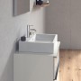 Duravit Vero Air Waschtisch geschliffen mit 1 Hahnloch 60 x 47 cm, mit Überlauf
