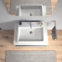 Duravit Vero Air Waschtisch geschliffen mit 1 Hahnloch 60 x 47 cm, mit Überlauf
