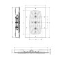 hansgrohe Raindance Rainmaker Kopfbrause 680/460 3jet ohne Beleuchtung, eckig