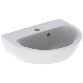 Geberit Renova Handwaschbecken 45 x 36 cm mit Hahnloch und Überlauf