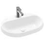 Villeroy & Boch Architectura Einbauwaschbecken 60 x 45 x 17 cm, oval, ohne Überlauf, ungeschliffen