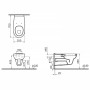 VitrA Conforma Wand-WC, Flachspüler mit Spülrand