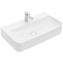 Villeroy & Boch Finion Waschtisch 80 cm mit Hahnloch, mit ViFlow Überlauf
