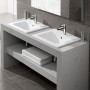 Villeroy & Boch Venticello Waschtisch 60 x 50 cm mit 1 Hahnloch und Überlauf