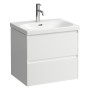 LAUFEN LUA Waschtisch 60 x 46 cm mit Hahnloch, mit Überlauf