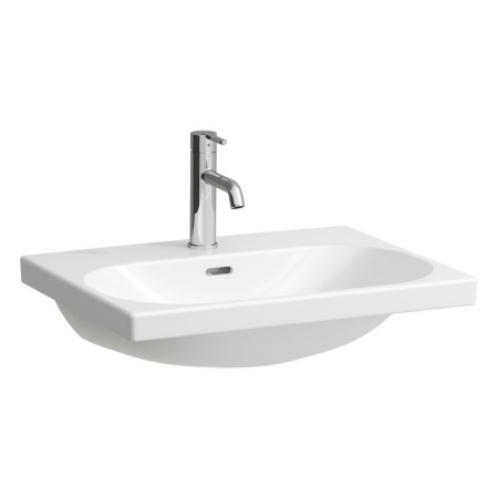 LAUFEN LUA Waschtisch 60 x 46 cm mit Hahnloch, mit Überlauf