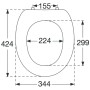 Villeroy & Boch Amadea WC-Sitz