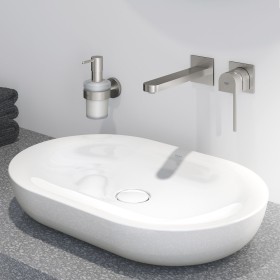 Rubinetto lavabo a 2 fori GROHE Plus, sporgenza 20,3 cm