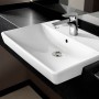 Villeroy & Boch Avento Vorbauwaschtisch 55 x 44 cm, mit Überlauf