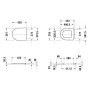 Duravit ME by Starck WC-Sitz Compact mit Absenkautomatik