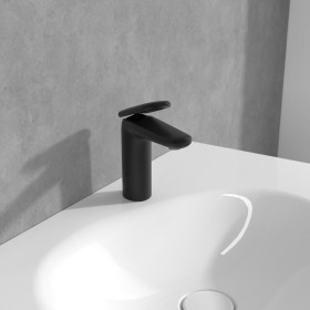 Villeroy & Boch Antao Einhebel-Waschtischarmatur mit Push-Open-Ablaufgarnitur