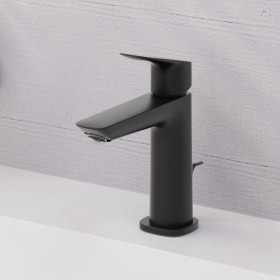 hansgrohe Logis Einhebel-Waschtischarmatur 110 Fine mit Zugstangen-Ablaufgarnitur