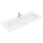 Villeroy & Boch Finion Schrankwaschtisch 120 cm mit Hahnloch, mit ViFlow Überlauf