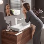hansgrohe Vivenis Einhebel-Waschtischarmatur 250 mit Zugstangen-Ablaufgarnitur