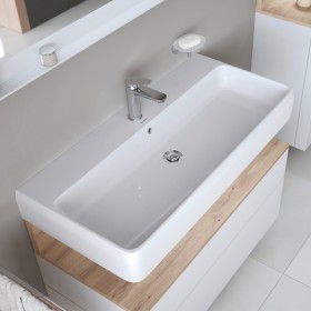 Duravit Qatego Waschtisch 100 x 47 cm, 1 Hahnloch, mit HygieneGlace