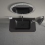 Duravit Happy D.2 Plus Aufsatzbecken 60 cm anthrazit matt, ohne Überlauf, ohne Hahnlochbank