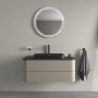 Duravit Happy D.2 Plus Aufsatzbecken 60 cm anthrazit matt, ohne Überlauf, ohne Hahnlochbank