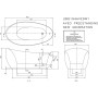 Villeroy & Boch Aveo New Generation Oval-Badewanne freistehend