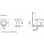 LAUFEN PRO Stand WC Flachspülklosett 36 x 47 cm