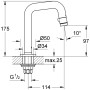 GROHE Universal Waschtisch-Standventil