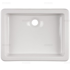 Lavabo da appoggio Duravit Vero 50 cm senza foro miscelatore lucidato