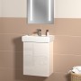 Villeroy & Boch Collaro Handwaschbecken 50 cm ohne Überlauf, 1 Hahnloch