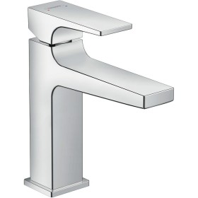 hansgrohe Metropol Einhebel-Waschtischmischer 110 mit Hebelgriff und Push-Open Ablaufgarnitur