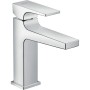 hansgrohe Metropol Einhebel-Waschtischmischer 110 mit Hebelgriff und Push-Open Ablaufgarnitur