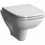 VitrA S20 Wand-WC Compact, Tiefspüler mit Spülrand