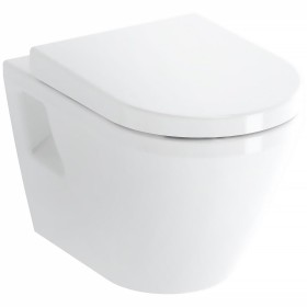 Vitra Integra WC sospeso Vitra Flush 2.0 a scarico a pavimento senza bordo