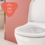 Vitra Integra Wand-WC Vitra Flush 2.0 Tiefspüler ohne Spülrand