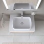 Duravit Qatego Aufsatzbecken oval 60 x 40 cm, mit HygieneGlace