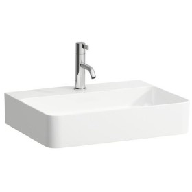 LAUFEN Val Aufsatzwaschtisch 55 x 42 cm mit 1 Hahnloch, ohne Überlauf