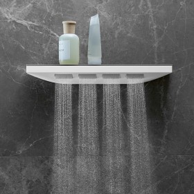 hansgrohe Rainfinity Schulterbrause 500 1jet mit Ablage