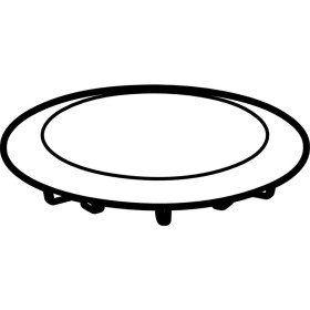 Geberit Ablaufkappe D52 für Duschwannenablauf