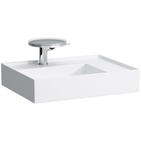 LAUFEN Kartell Waschtisch 60 x 46 cm, mit Ablage rechts, mit 1 Hahnloch