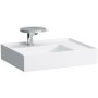 LAUFEN Kartell Waschtisch 60 x 46 cm, mit Ablage rechts, mit 1 Hahnloch