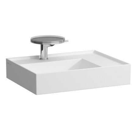LAUFEN Kartell Waschtisch 60 x 46 cm, mit Ablage rechts, mit 1 Hahnloch