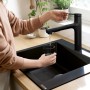 hansgrohe Zesis M33 Einhebel-Küchenarmatur 160, Ausziehbrause, 2 Strahlarten, Schlauchbox (sBox) lite