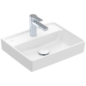 Villeroy & Boch Lavabo da appoggio Collaro 45 cm senza troppopieno, 1 foro per rubinetto