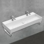 Villeroy & Boch Memento 2.0 Waschtisch 120 cm mit 2 Hahnlöchern, ohne Überlauf