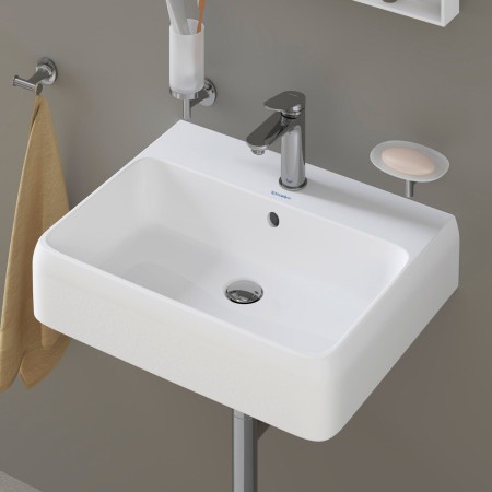 Duravit Qatego Waschtisch 60 x 47 cm, 1 Hahnloch